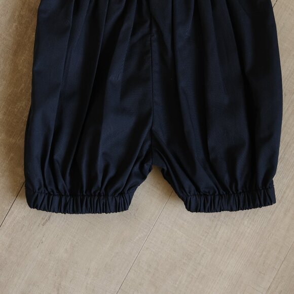 Girl's Navy & White Romper Double Breasted Classic Feltman Brothers NWT 3 Months - Picture 2 of 6